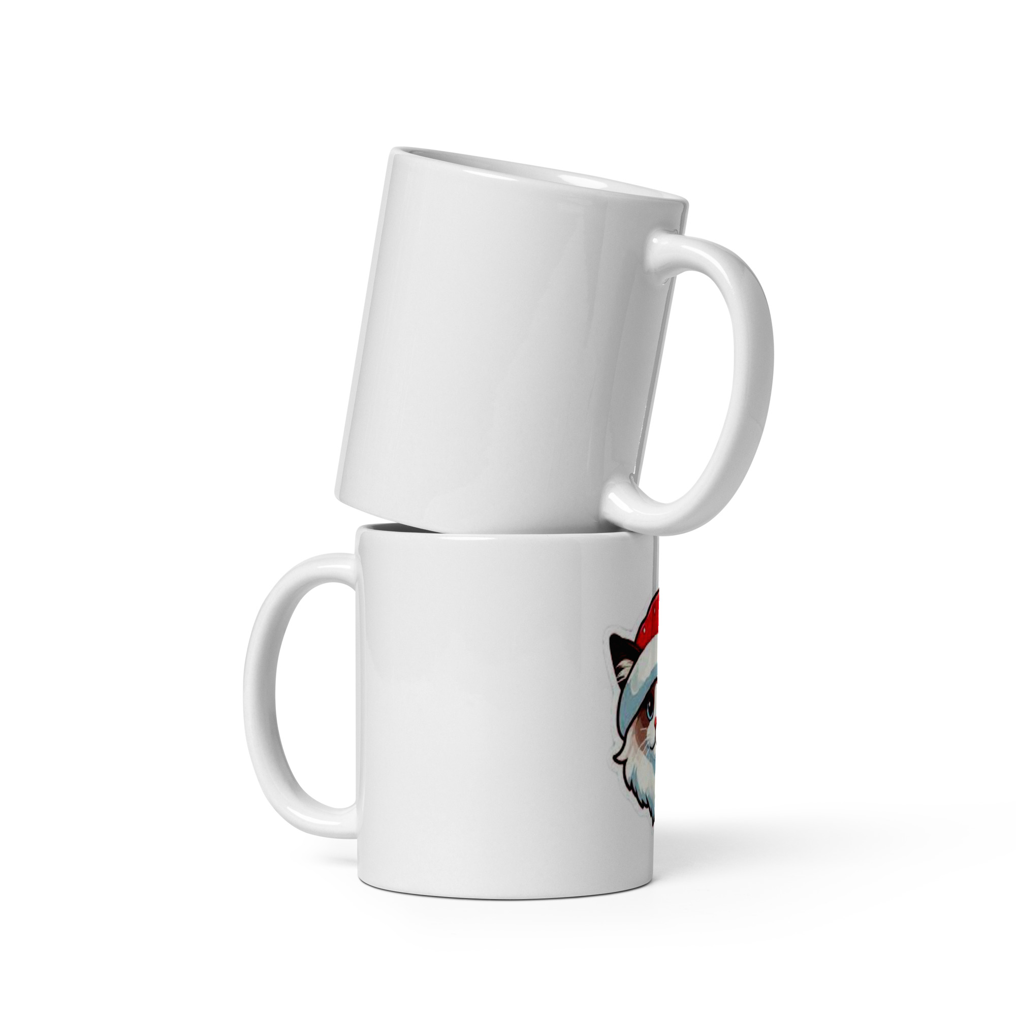 White glossy mug 1 White glossy mug